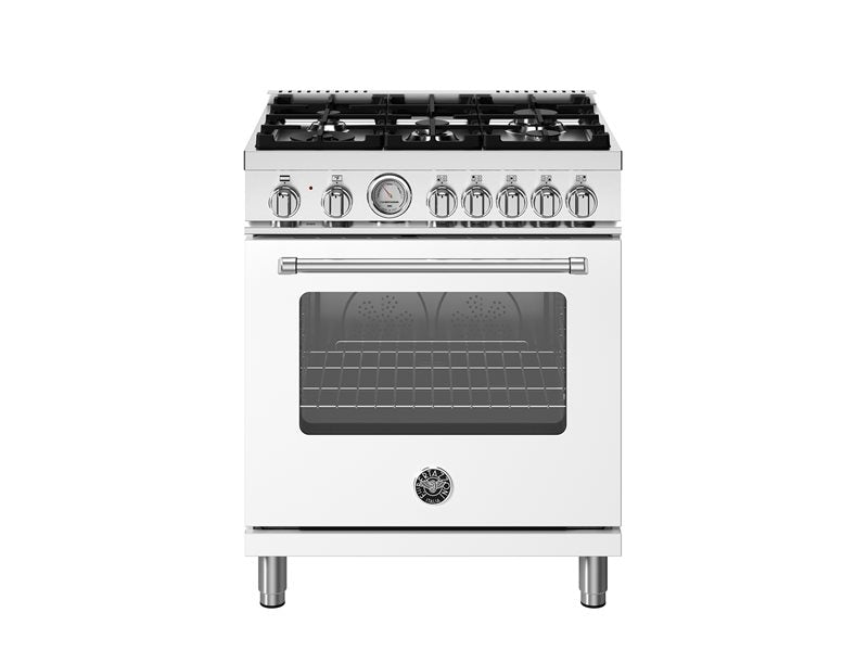 Bertazzoni Bertazzoni Master Series 30" Dual Fuel w 5 Burners and Electric Oven - Culinary Kitchen OKC
