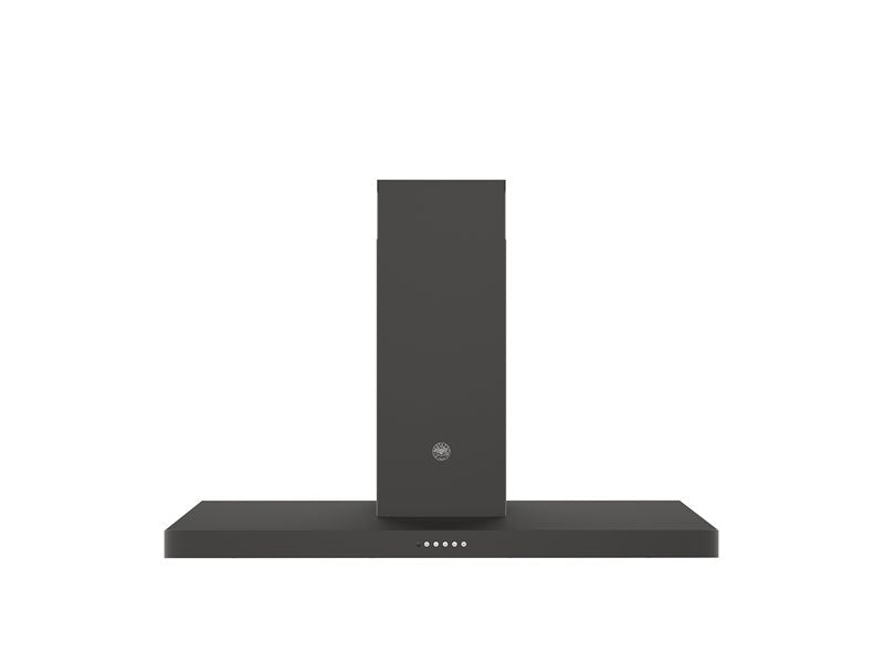 Bertazzoni Bertazzoni Pro Series 48" T-Shape Wallmounted Hood 1 motor 600 CFM - Culinary Kitchen OKC