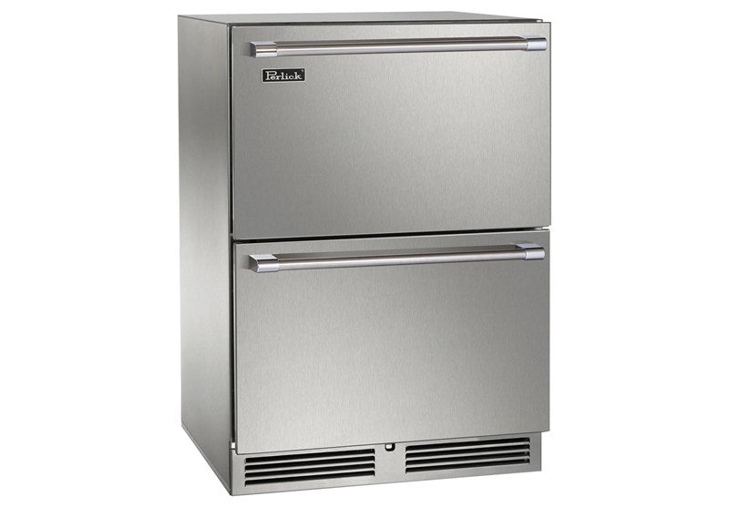 Perlick Perlick 24" Signature Series Fridge/Freezer Drawers Marine & Coastal Series - Culinary Kitchen OKC