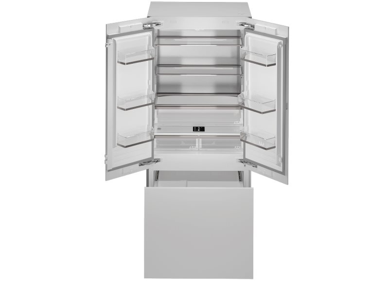 Bertazzoni Bertazzoni Heritage Series 36" Built-In French Door Refrigerator w Ice Maker and Internal Water Dispenser - Culinary Kitchen OKC