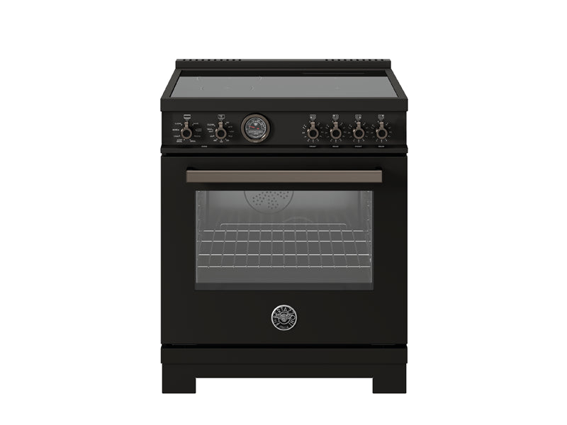 Bertazzoni Bertazzoni Pro Series 30" Induction Range 4 Heating Zones w Electric Self-Cleaning Oven - Culinary Kitchen OKC