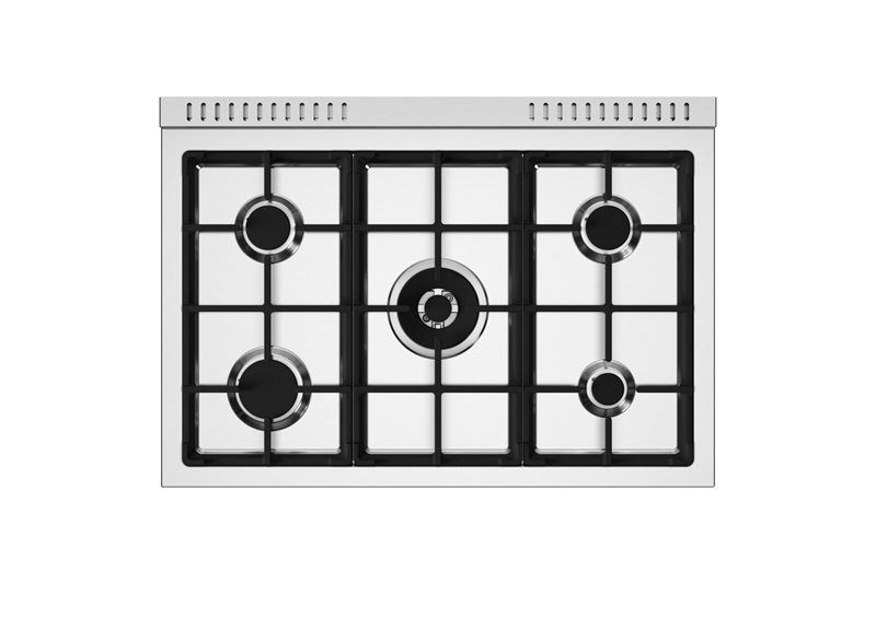 Bertazzoni Bertazzoni Master Series 36" Dual Fuel Range w 5 Burner and Electric Oven - Culinary Kitchen OKC