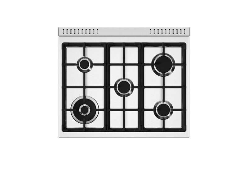 Bertazzoni Bertazzoni Master Series 30" Dual Fuel w 5 Burners and Electric Oven - Culinary Kitchen OKC