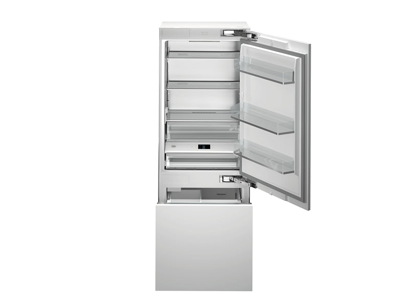 Bertazzoni Bertazzoni Heritage Series 30" Bottom Mount Built-In Refrigerator w Ice Maker and Internal Water Dispenser - Culinary Kitchen OKC