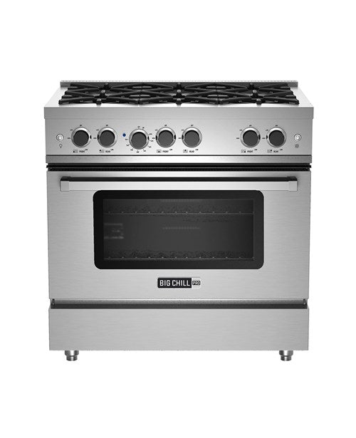 Big Chill Retro Appliances Big Chill 36" Pro Gas Range - Culinary Kitchen OKC