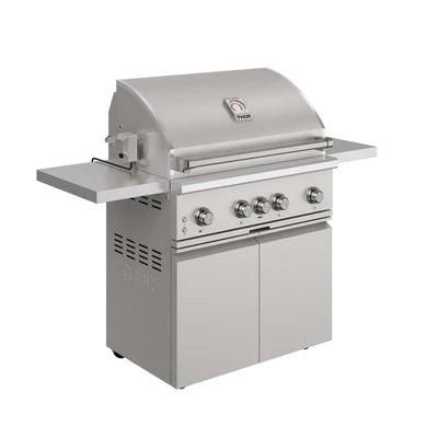 Thor Thor 36" 4 Burners Built-In Gas Grill on cart w Sear/Rear Infrared Burner & Rotisserie Natural Gas - Culinary Kitchen OKC