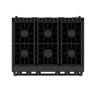 Thor Thor 36" Gas Range in Matte Black - Culinary Kitchen OKC