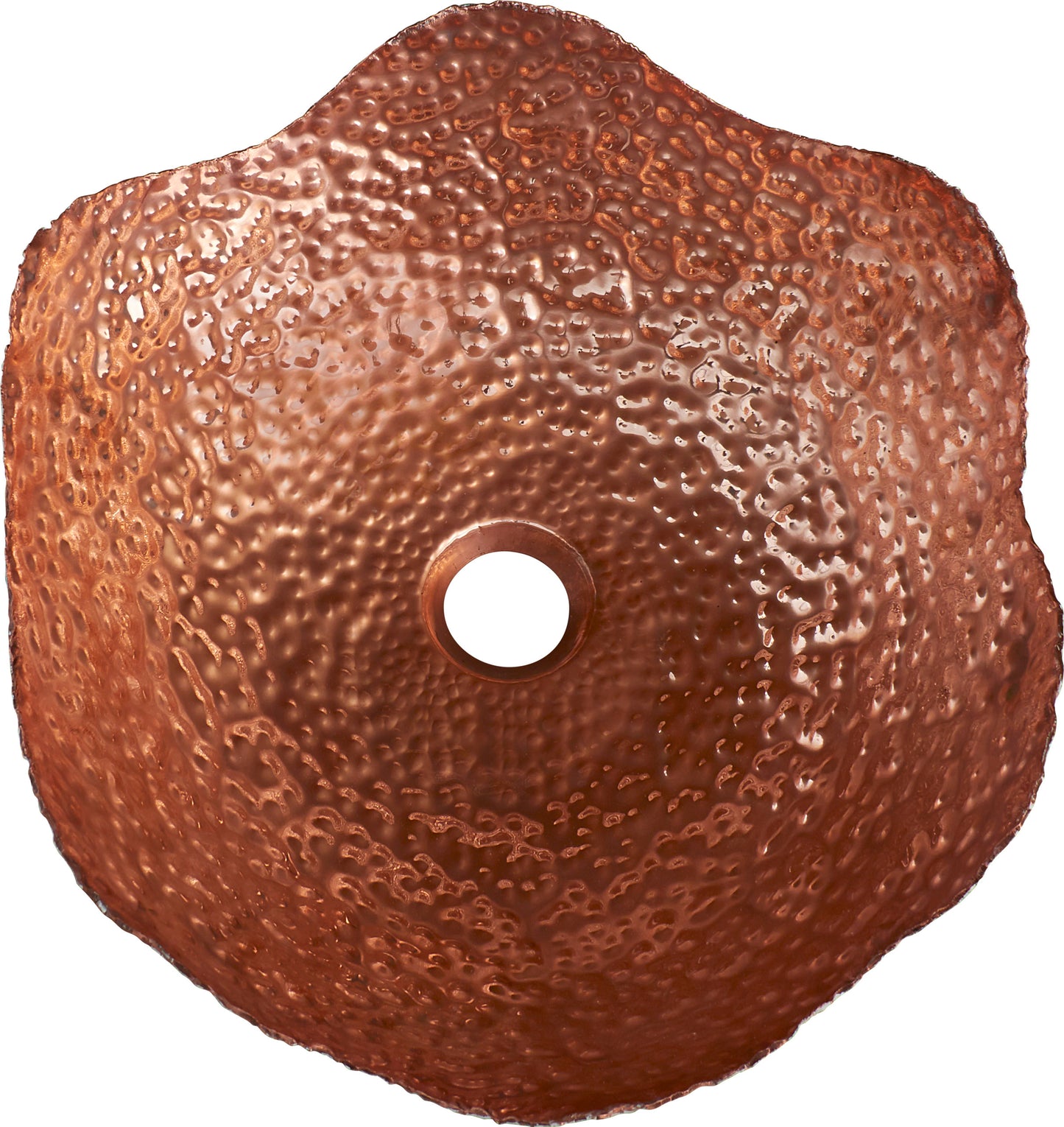 Thompson Traders Thompson Traders Acatlan Rose Gold and White Enamel Bathroom Sink - Culinary Kitchen OKC