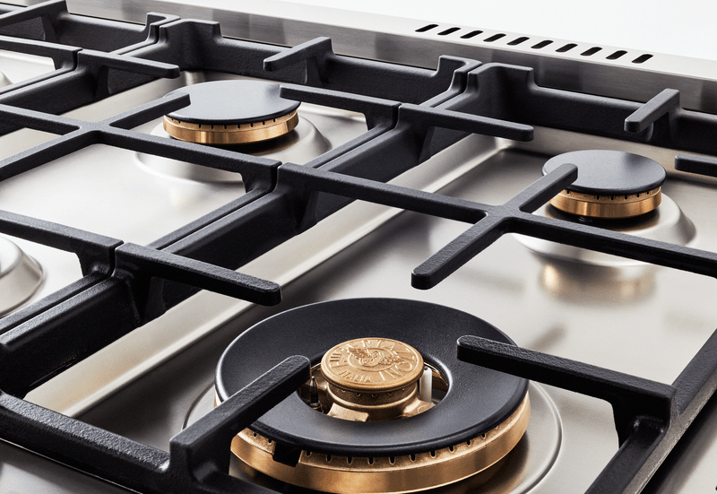 Bertazzoni Bertazzoni Master Series 36" Rangetop w 6 Brass Burners - Culinary Kitchen OKC