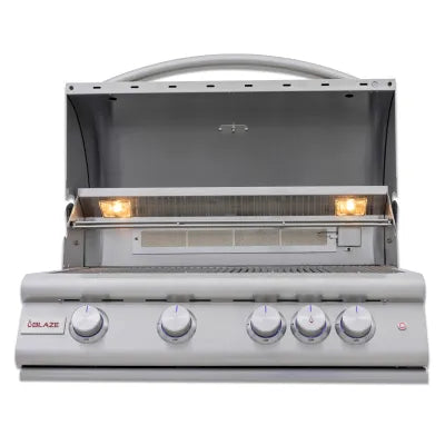 Blaze Blaze 32" 4 Burner Premium LTE+ Gas Grill w Rear Burner - Culinary Kitchen OKC