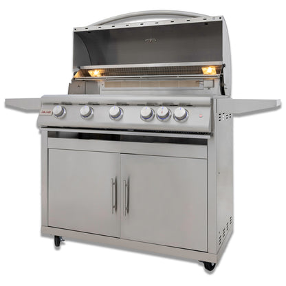 Blaze Blaze 40" 5 Burner Premium LTE+ Gas Grill w Rear Burner - Culinary Kitchen OKC