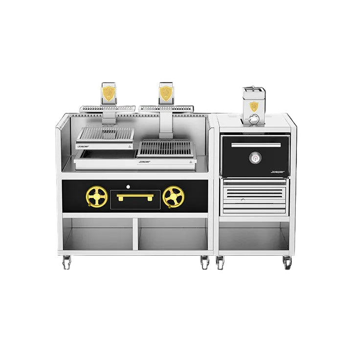 Josper Josper Combo CVJ-50-PRO-Small / Charcoal Oven 50 + Double Basque Grill in one module - Culinary Kitchen OKC