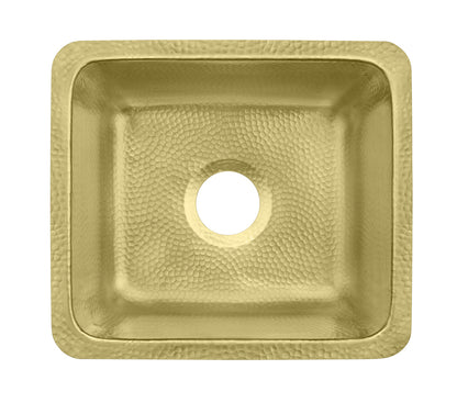 Thompson Traders Thompson Traders Rivera Hammered Brass Kitchen Sink - Culinary Kitchen OKC