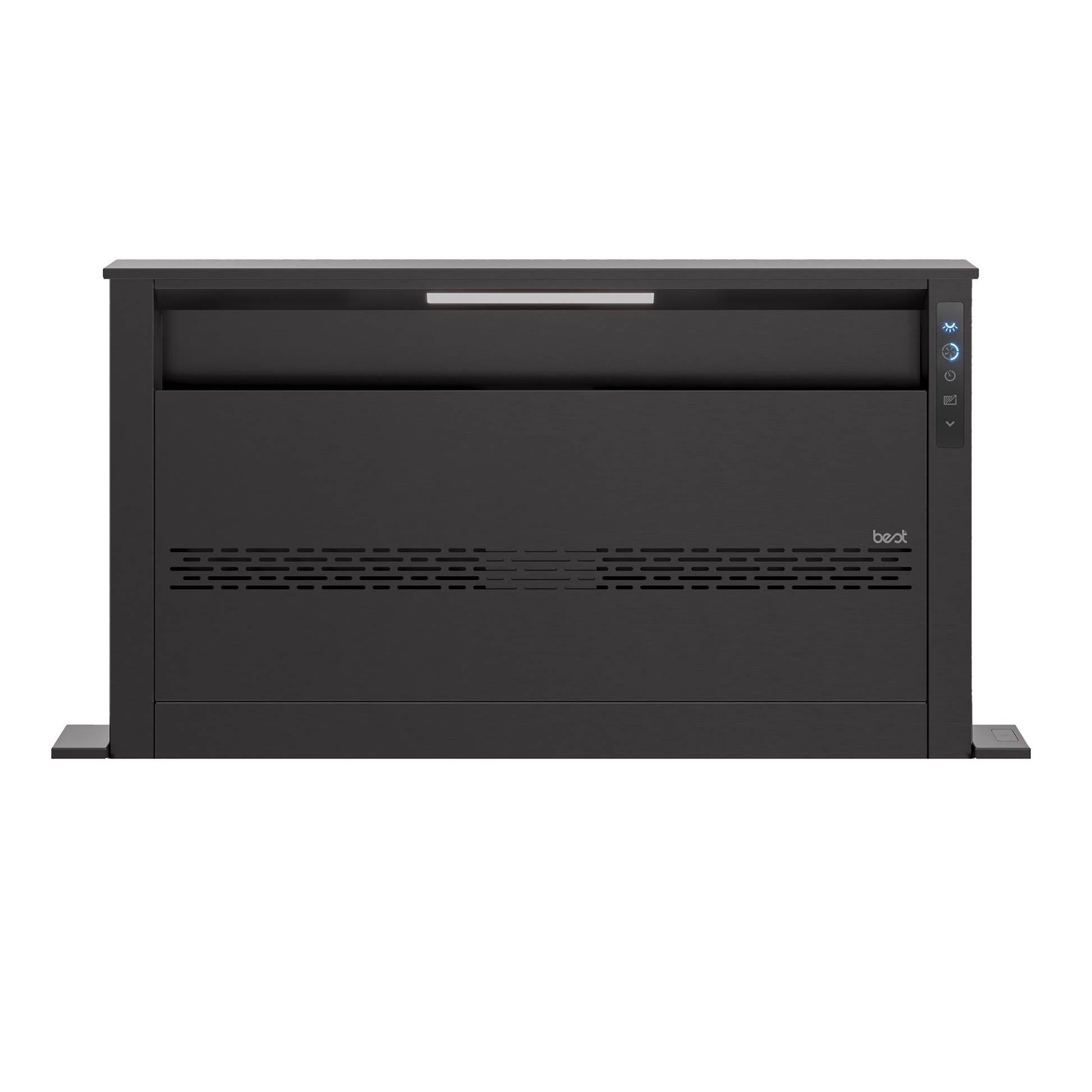 Best Best D49M Series Downdraft Range Hood Black Stainless Steel - Culinary Kitchen OKC