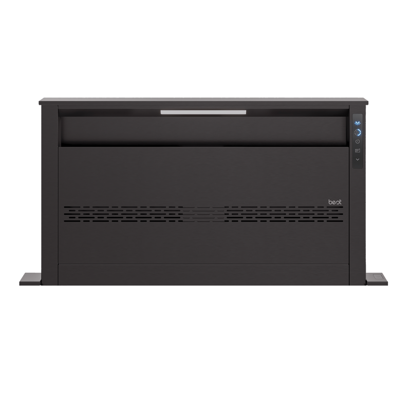 Best Best D49M Series Downdraft Range Hood Black Stainless Steel - Culinary Kitchen OKC