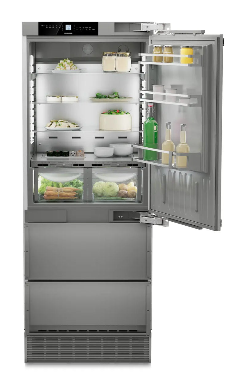 Liebherr Fully Integrated Bottom Freezer Refrigerator with BioFresh