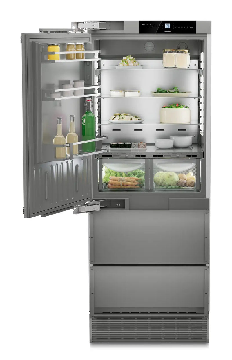 Liebherr Fully Integrated Bottom Freezer Refrigerator with BioFresh