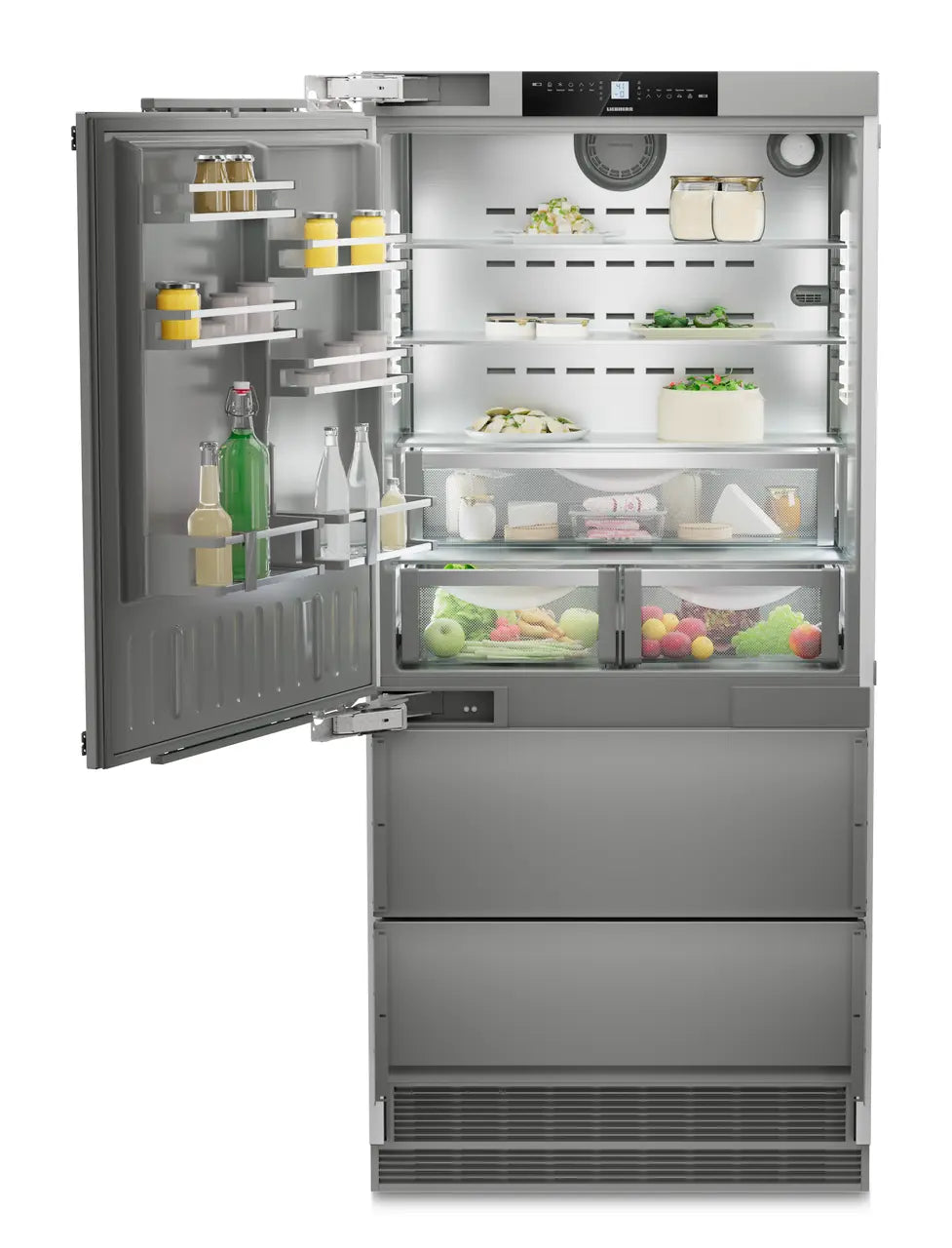 Liebherr Fully Integrated Bottom Freezer Refrigerator