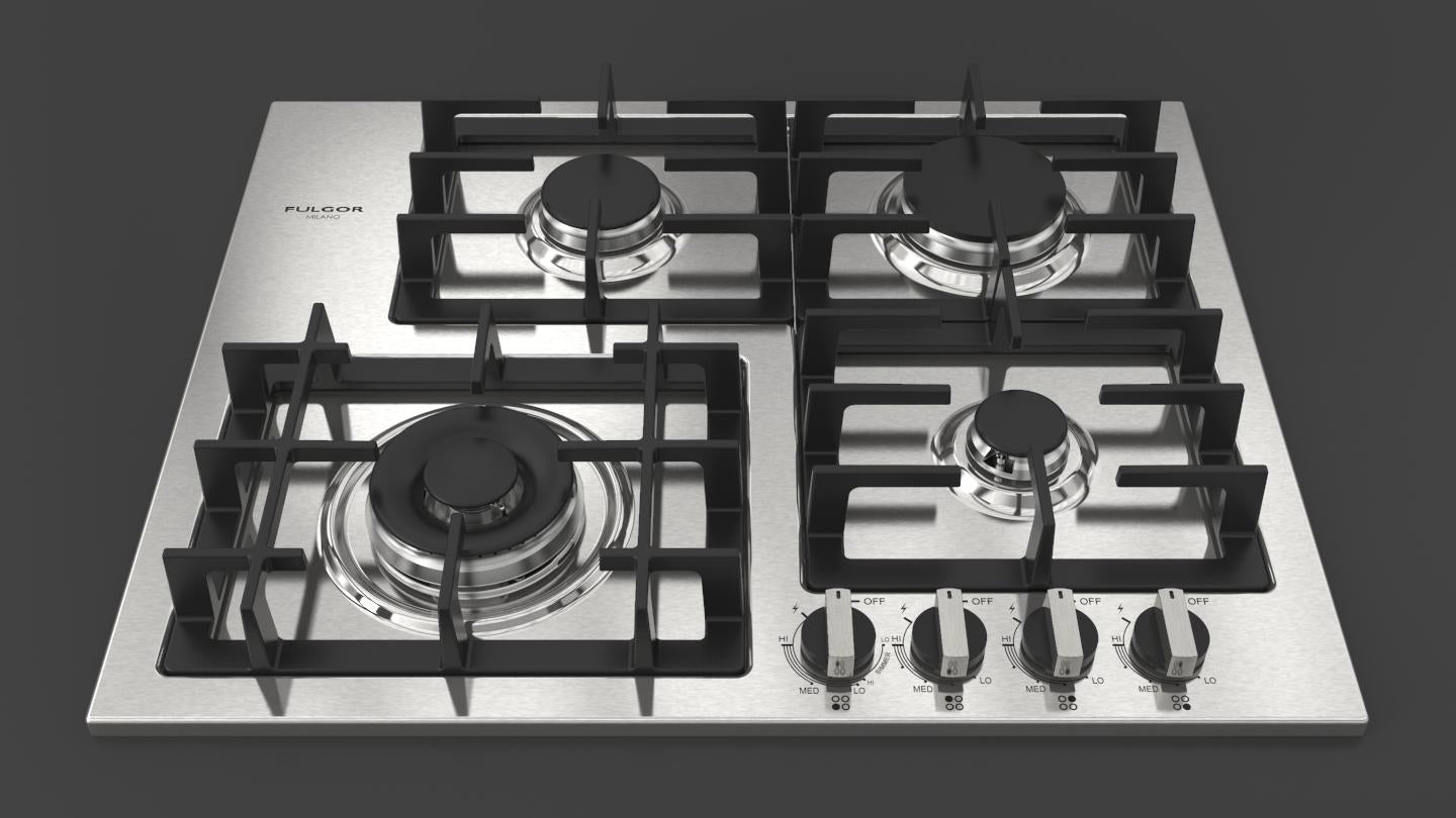 Fulgor Milano Fulgor Milano 24" Gas Cooktop - Culinary Kitchen OKC