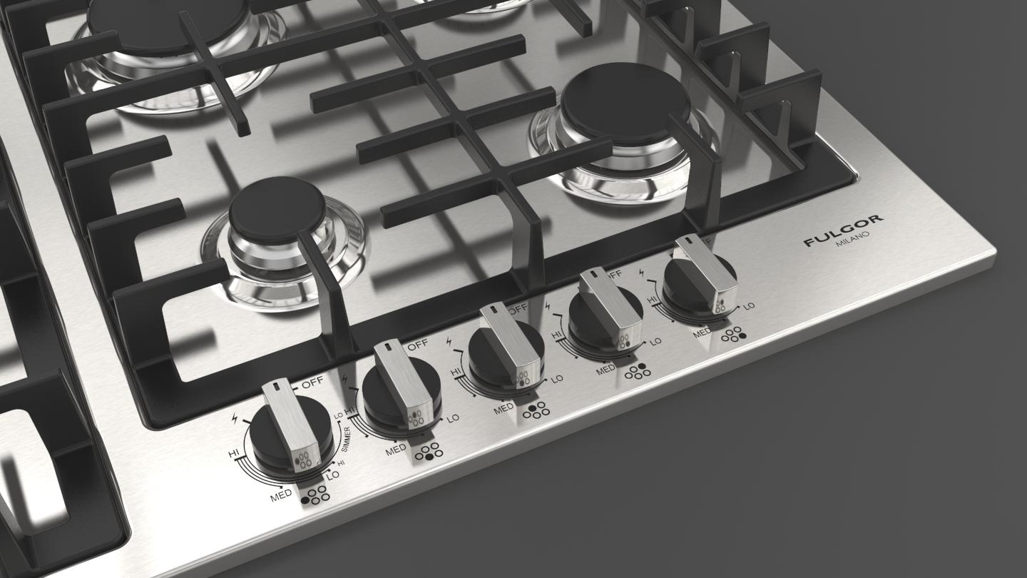 Fulgor Milano Fulgor Milano 30" Gas Cooktop - Culinary Kitchen OKC