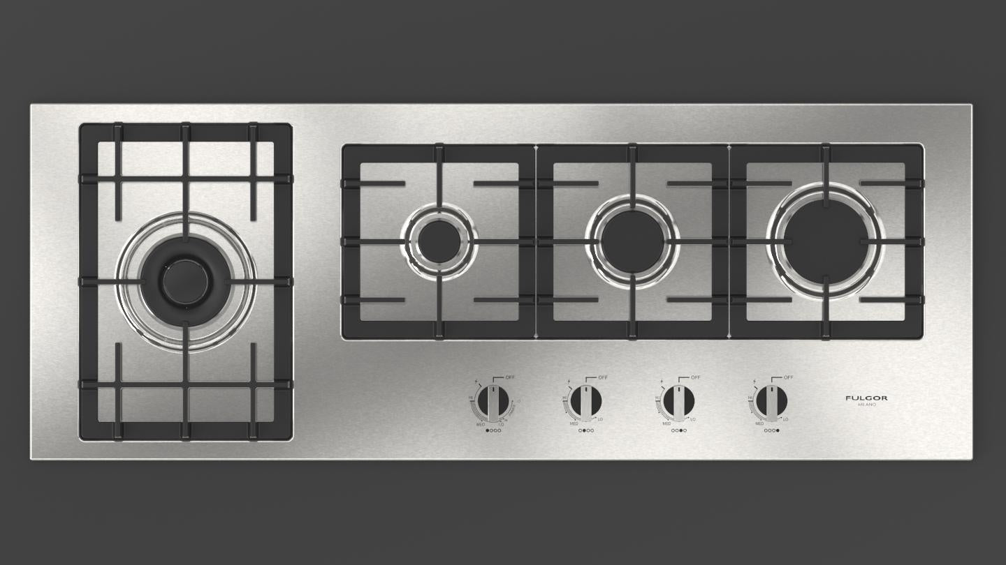 Fulgor Milano Fulgor Milano 44" Gas Cooktop - Culinary Kitchen OKC