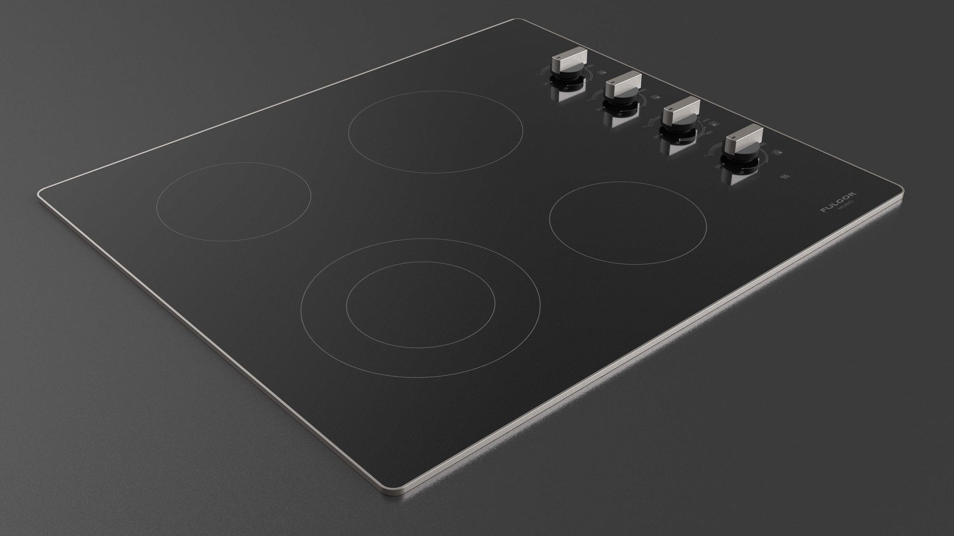 Fulgor Milano Fulgor Milano 24" Radiant Cooktop w Knobs - Culinary Kitchen OKC