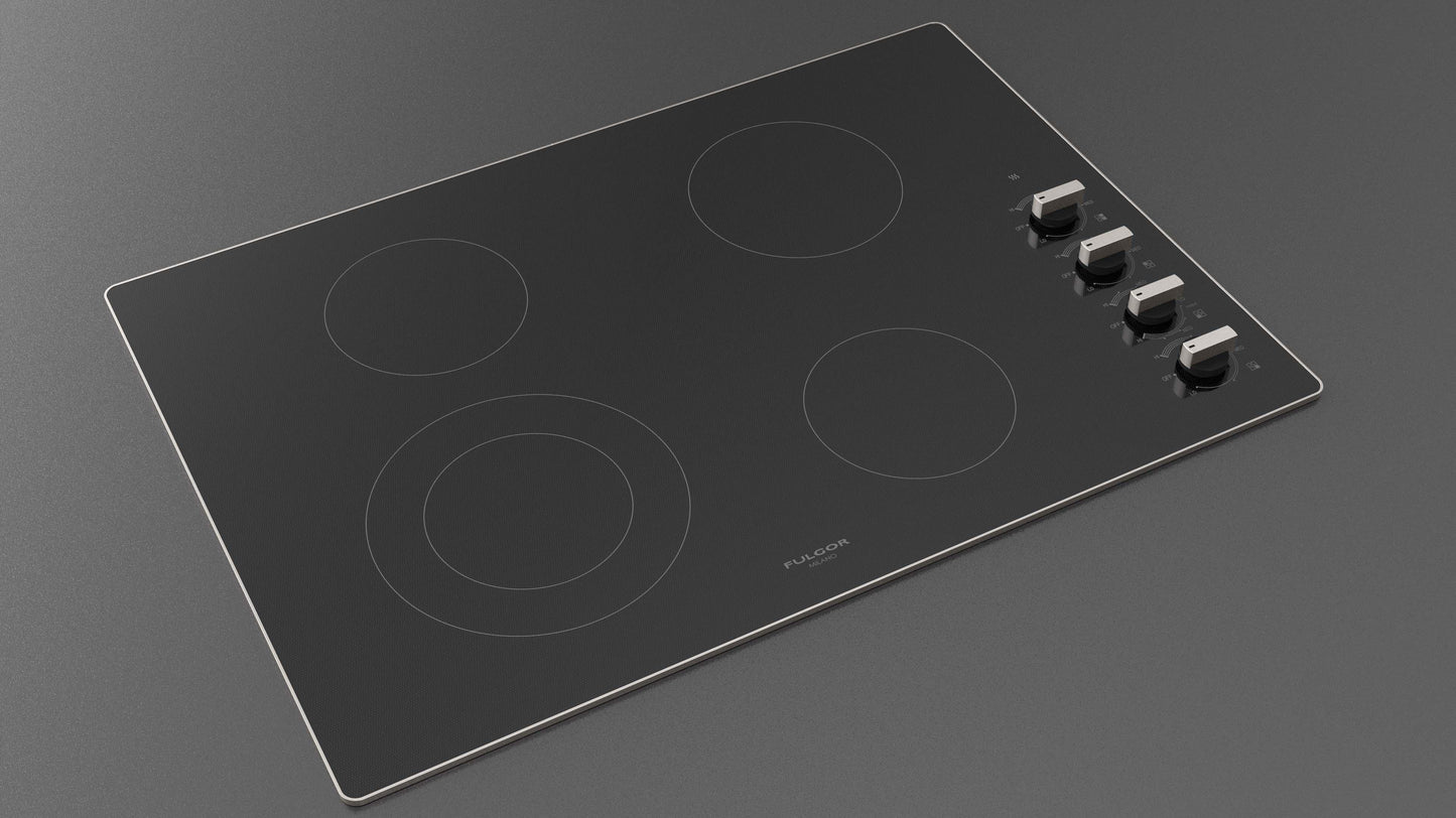Fulgor Milano Fulgor Milano 30" Radiant Cooktop w Knobs - Culinary Kitchen OKC
