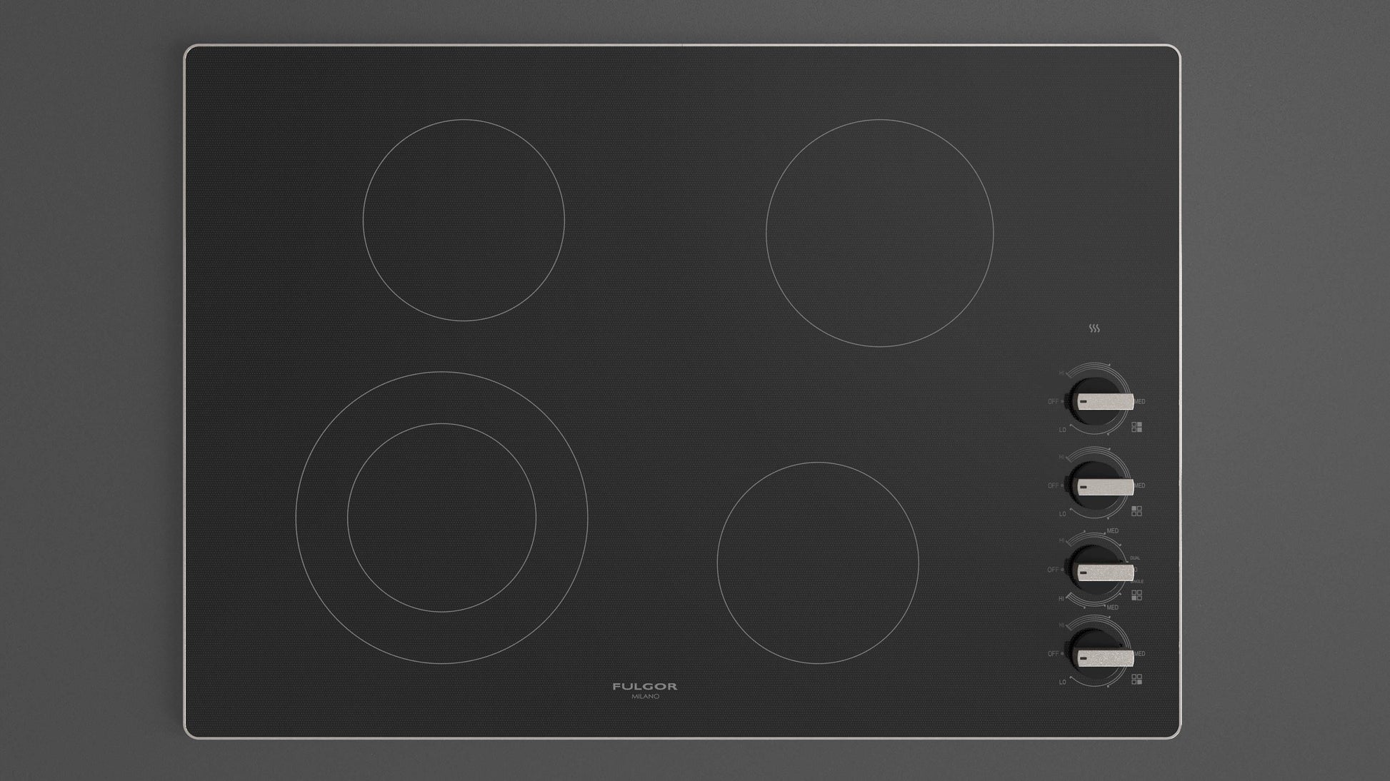 Fulgor Milano Fulgor Milano 30" Radiant Cooktop w Knobs - Culinary Kitchen OKC