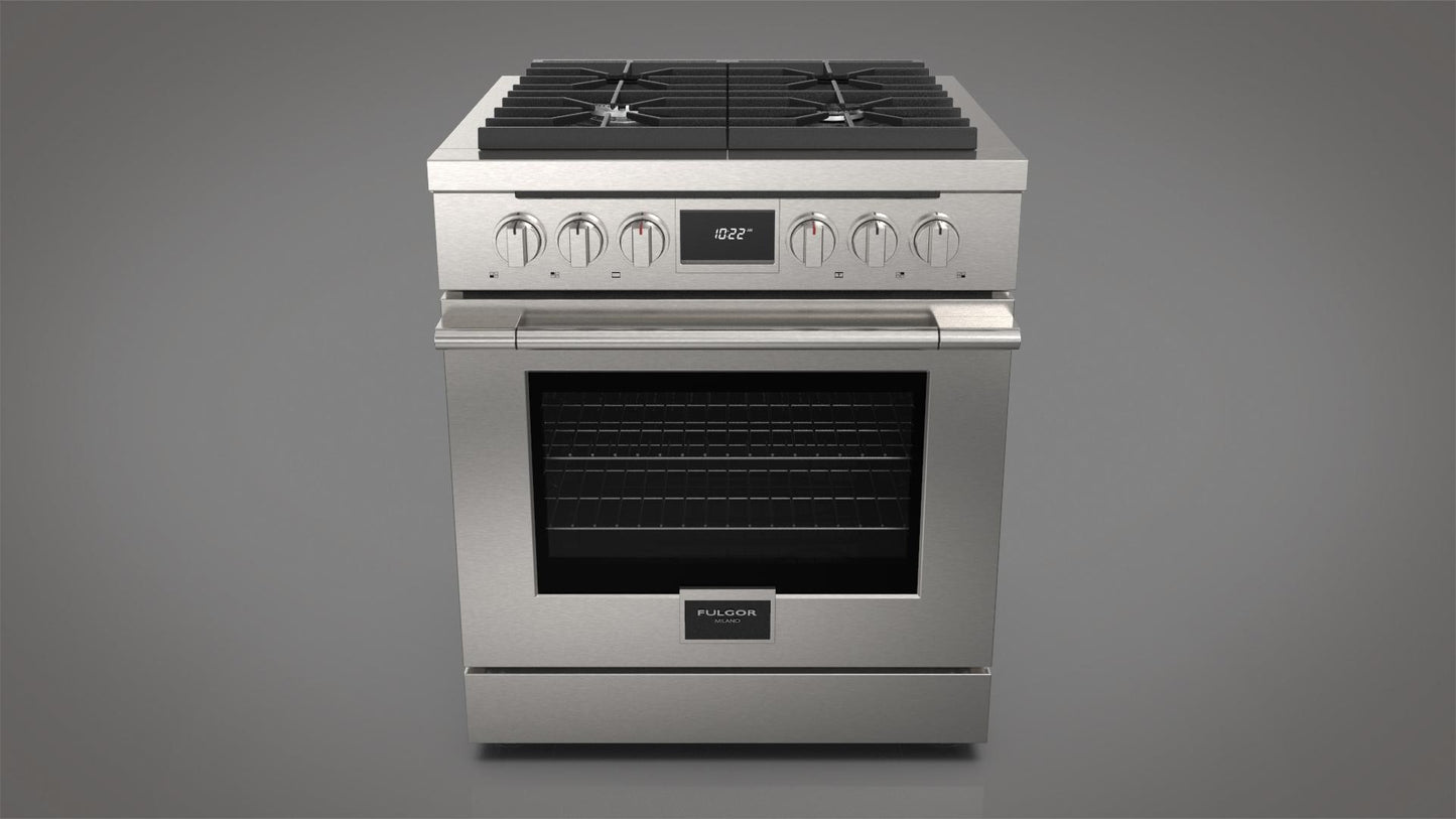 Fulgor Milano Fulgor Milano 30" Dual Fuel Range - Culinary Kitchen OKC