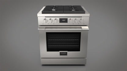 Fulgor Milano Fulgor Milano 30" Dual Fuel Range - Culinary Kitchen OKC