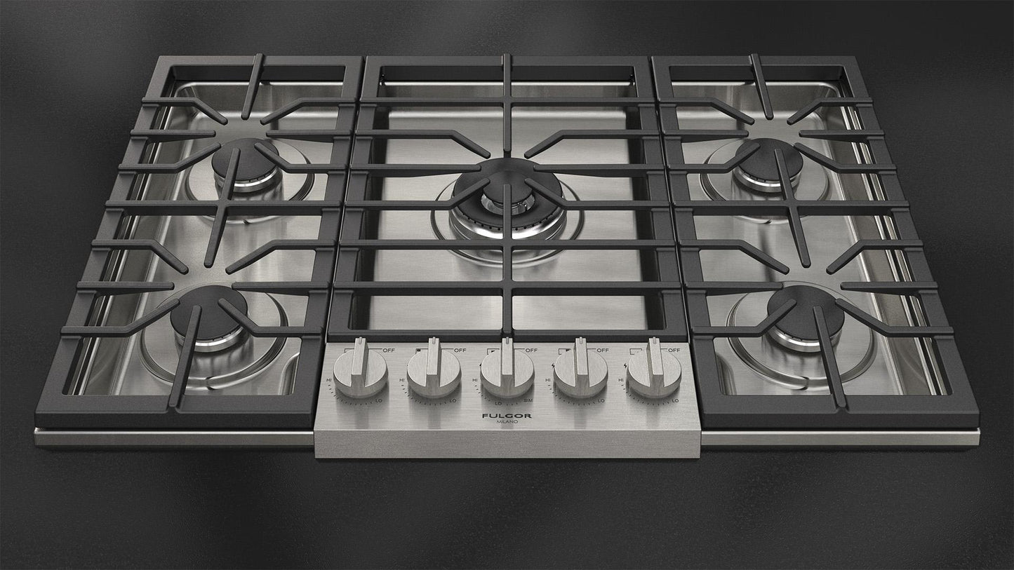 Fulgor Milano Fulgor Milano 30" Gas Cooktop - Culinary Kitchen OKC