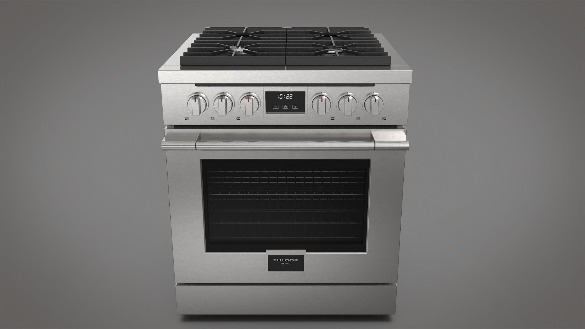 Fulgor Milano Fulgor Milano 30" All Gas Range - Culinary Kitchen OKC