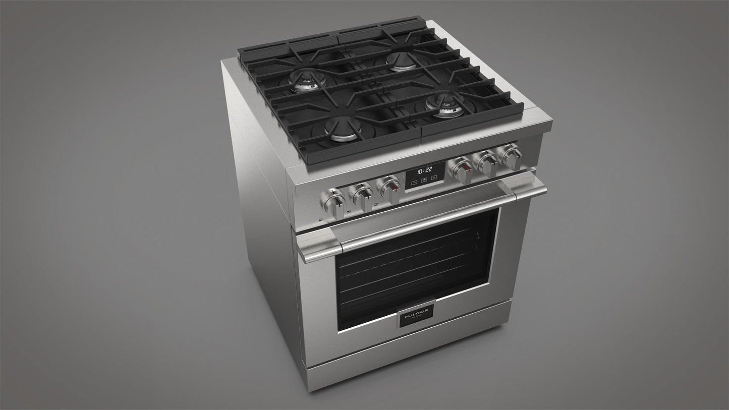 Fulgor Milano Fulgor Milano 30" All Gas Range - Culinary Kitchen OKC
