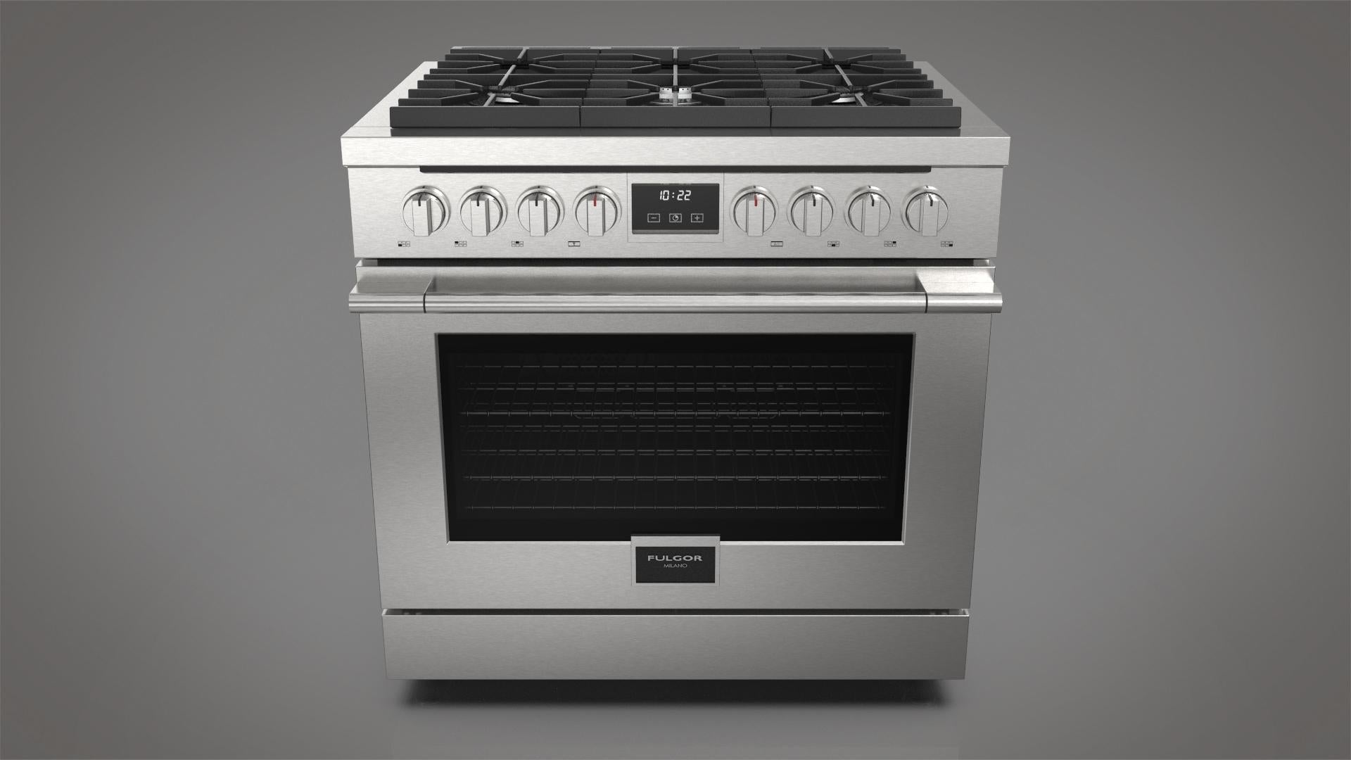 Fulgor Milano Fulgor Milano 36" All Gas Range - Culinary Kitchen OKC
