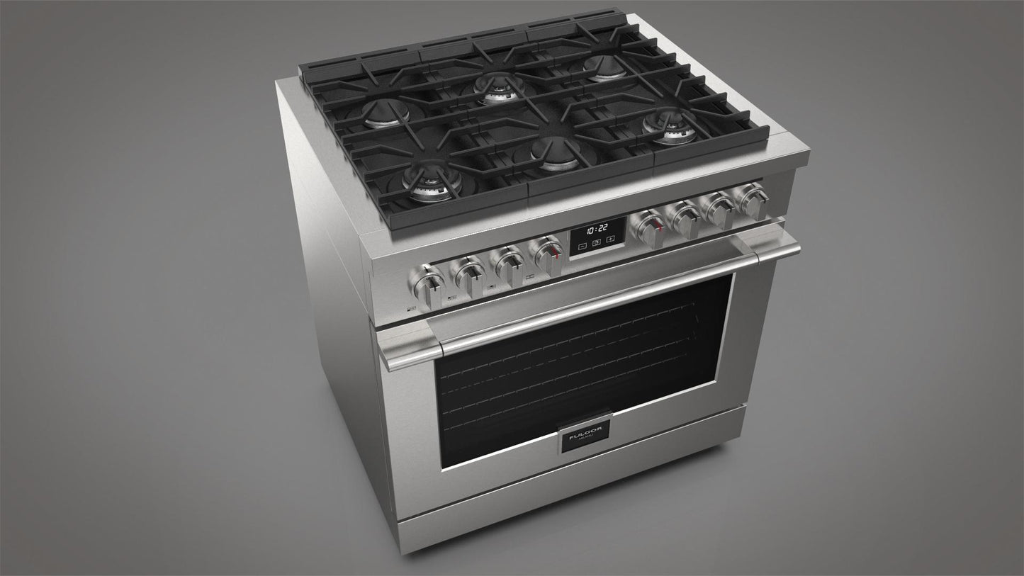 Fulgor Milano Fulgor Milano 36" All Gas Range - Culinary Kitchen OKC