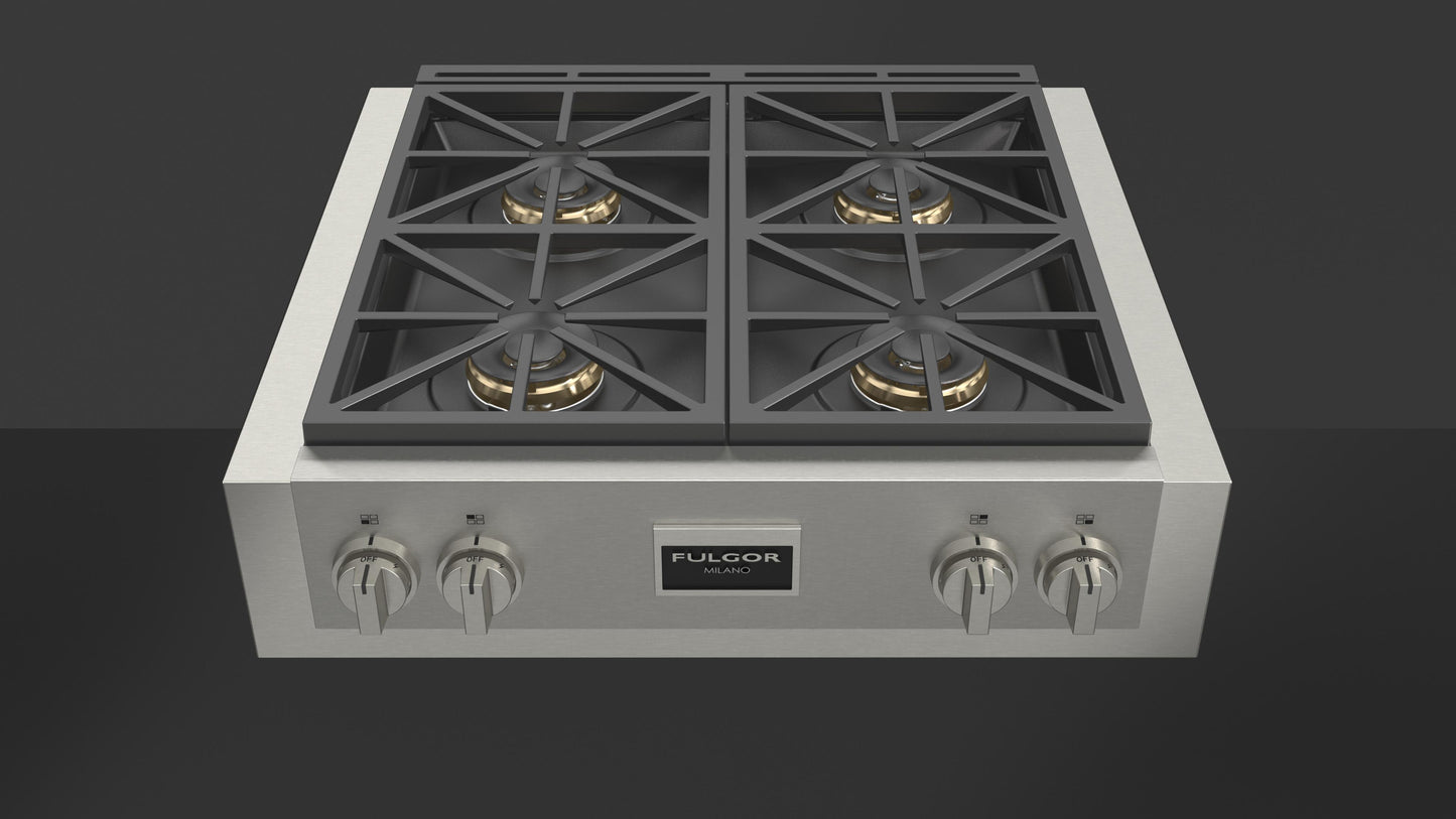 Fulgor Milano Fulgor Milano 30" Pro Gas Range Top - Culinary Kitchen OKC