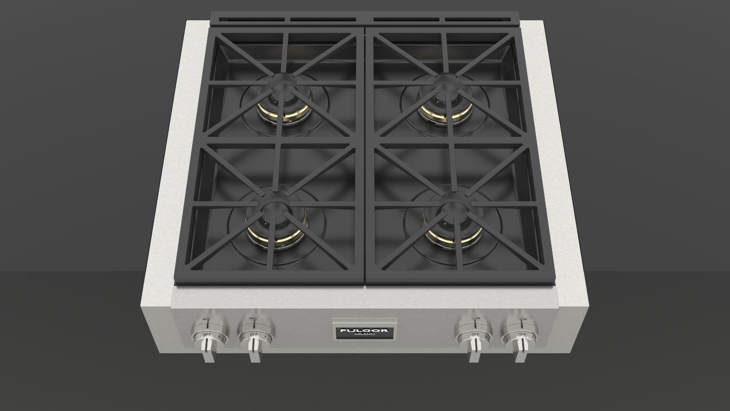 Fulgor Milano Fulgor Milano 30" Pro Gas Range Top - Culinary Kitchen OKC