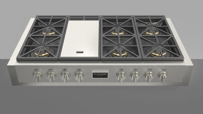 Fulgor Milano Fulgor Milano 48" Pro Gas Range Top - Culinary Kitchen OKC