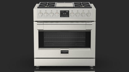 Fulgor Milano Fulgor Milano 36" Dual Fuel Pro Range w Griddle - Culinary Kitchen OKC