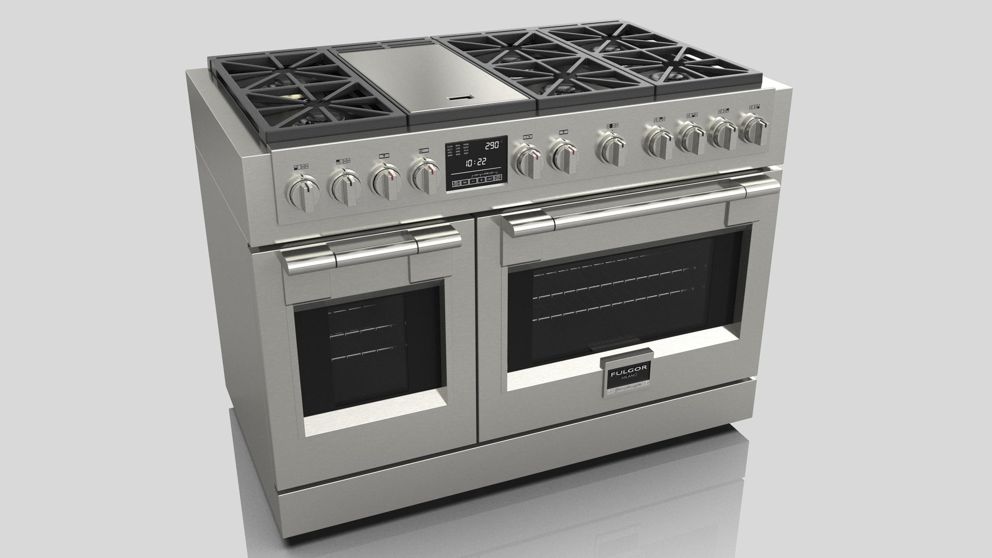 Fulgor Milano Fulgor Milano 48" Sofia Pro Dual Fuel Range - Culinary Kitchen OKC