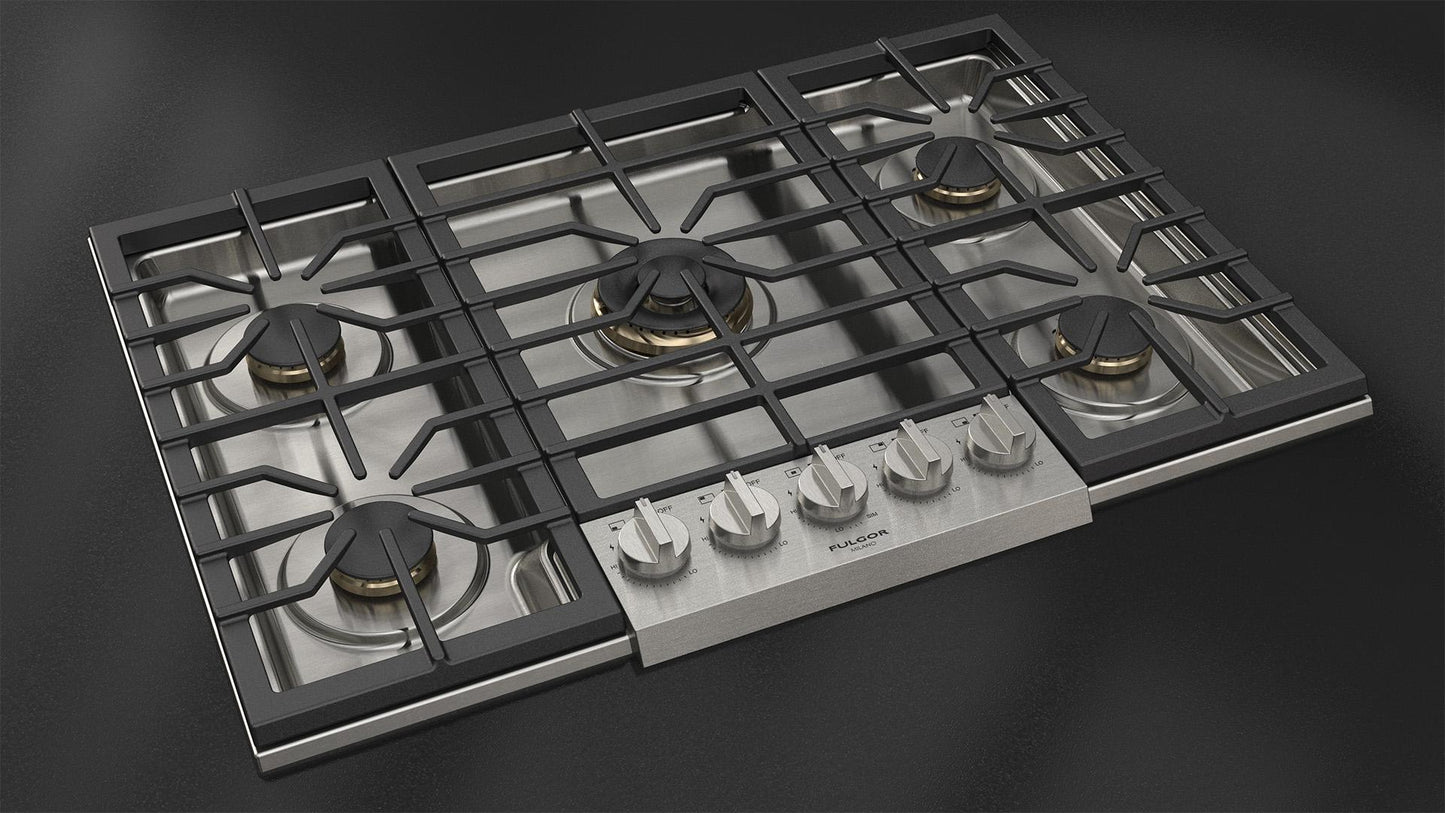 Fulgor Milano Fulgor Milano 30" Pro Gas Cooktop - Culinary Kitchen OKC