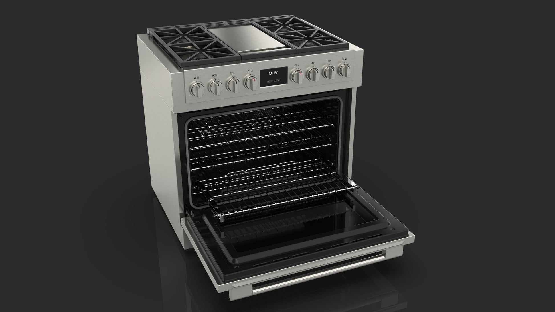 Fulgor Milano Fulgor Milano Sofia 36" Pro All Gas Range w Griddle - Culinary Kitchen OKC