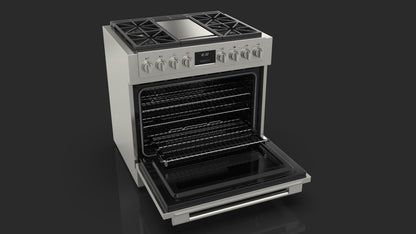 Fulgor Milano Fulgor Milano Sofia 36" Pro All Gas Range w Griddle - Culinary Kitchen OKC