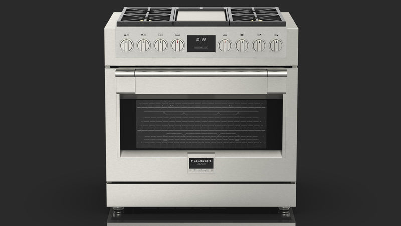 Fulgor Milano Fulgor Milano Sofia 36" Pro All Gas Range w Griddle - Culinary Kitchen OKC