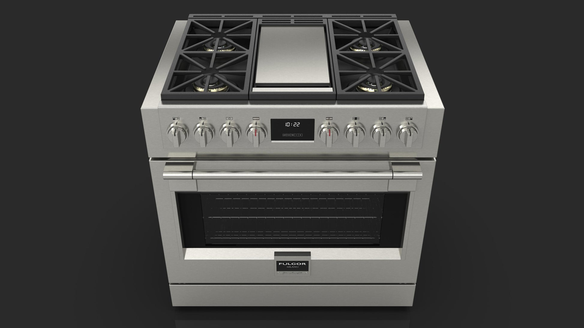 Fulgor Milano Fulgor Milano Sofia 36" Pro All Gas Range w Griddle - Culinary Kitchen OKC