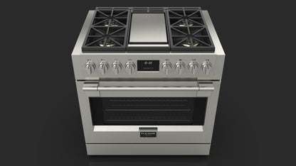 Fulgor Milano Fulgor Milano Sofia 36" Pro All Gas Range w Griddle - Culinary Kitchen OKC