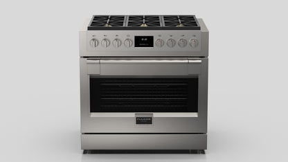 Fulgor Milano Fulgor Milano 36" All Gas Pro Range - Culinary Kitchen OKC
