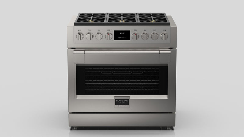 Fulgor Milano Fulgor Milano 36" All Gas Pro Range - Culinary Kitchen OKC