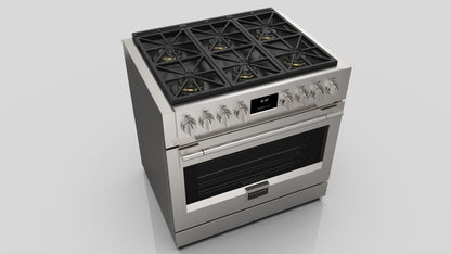 Fulgor Milano Fulgor Milano 36" All Gas Pro Range - Culinary Kitchen OKC