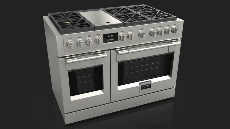 Fulgor Milano Fulgor Milano 48" All Gas Pro Range - Culinary Kitchen OKC